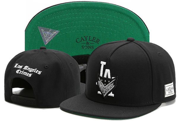 

Новый Кейлер сыновья LA письмо преступления snapback шляпы c письмо CSBL Мужчины Женщины