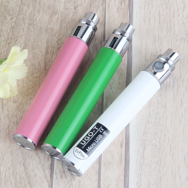 

ugo usb ii pens v pens ego vape cigarette vaporizer evod e pen passthrough charge wax 650mah micro battery dhl kabcp