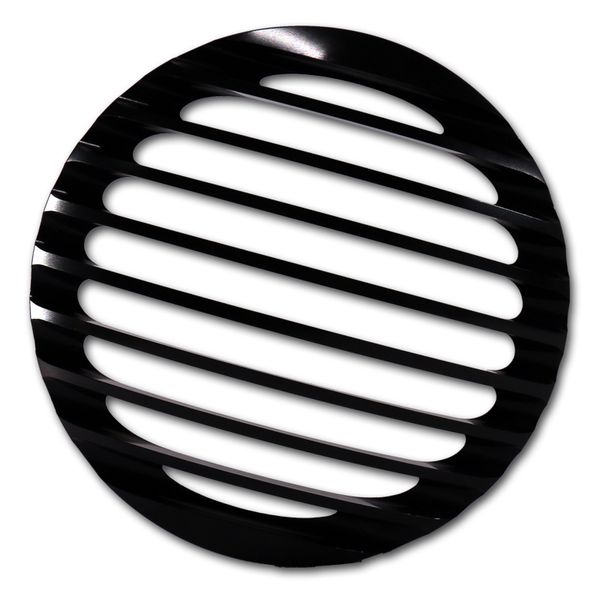 

gold/black/chrome 5 3/4" headlight grill cover harley sportster xl883 1200 04-14