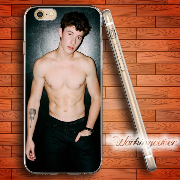 

capa shawn mendes soft clear tpu case for iphone 6 6s 7 plus 5s se 5 5c 4s 4 case silicone cover