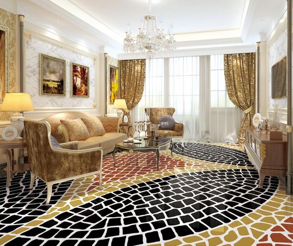 

classic 3d european style 3d fashion simple nordic abstract geometric pattern parquet