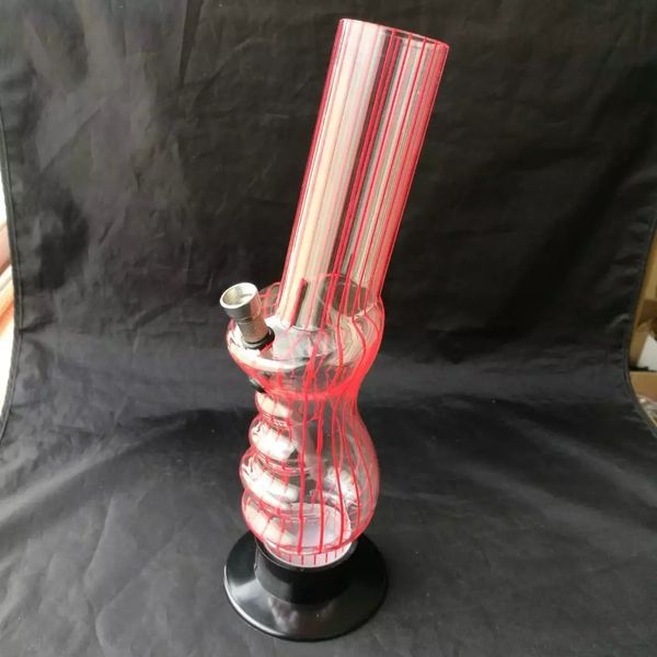 Mini Glass Hammer Bongs 6 Arm perc percolatore in vetro gorgogliatore pipa ad acqua matrice per fumatori pipa per tabacco bong con cupola in vetro e chiodo