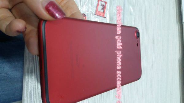 2020 Red New Replacement Red Back Housing For Iphone 7 Alloy