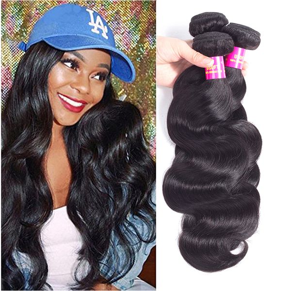 Brazilian Body Wave Bundles 16 18 20 Inches 7a Virgin Hair 3