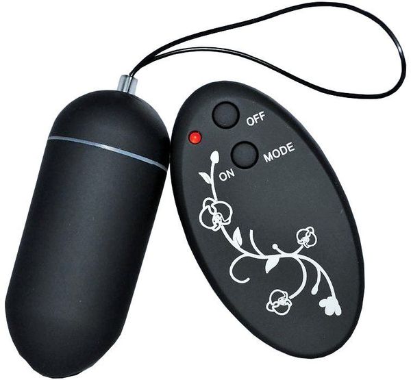 Беспроводной беспроводной пульт дистанционного управления вибрационным яичной вибрационной вибрацией секс -игрушка черная #R91