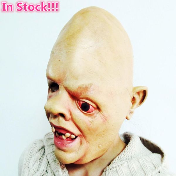 

grade 100% latex horrible face masks scary style, monster mask,goonies sloth mask fancy dress costume size
