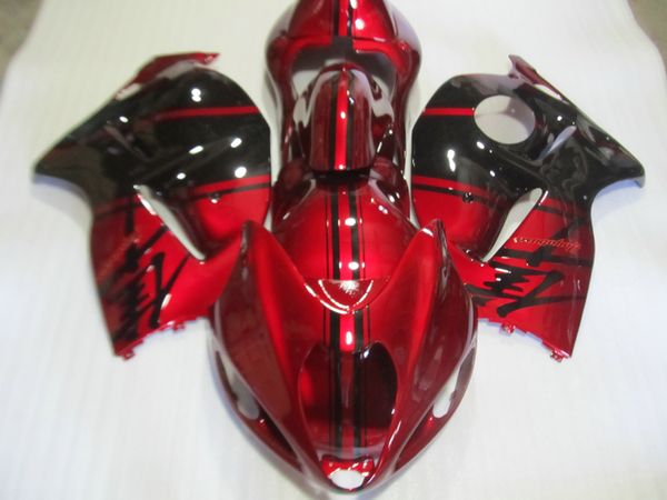 

fairing kit for suzuki gsxr1300 96 97 98 99 00 01-07 wine red black fairings set gsxr1300 1996-2007 ot03