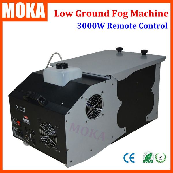 

1 pcs/lot dmx fog machine 3000w low ground fog machine dmx512 remote control smoke machine stage haze effect for wedding decoration