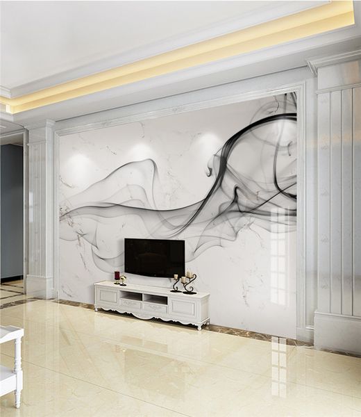 3d Mural Photo Wall Paper For Living Room Bedroom Smoke Abstract Stripe Wall Decor Landscape Custom Size 3d Landscape Wallpaper Hd Wall Wallpaper Hd