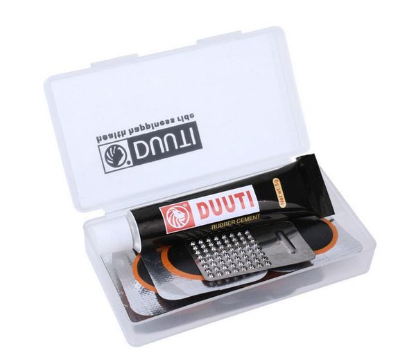 

duuti tl-154 bike cycling tyre rubber patches glue repair kits sets tools#