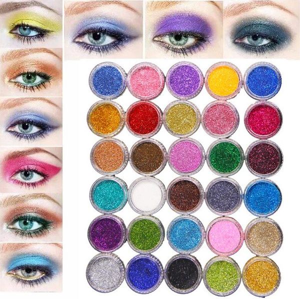 

glitter eyeshadow eye shadow makeup shiny loose glitter powder eyeshadow cosmetic make up pigment specular powder 60 colors