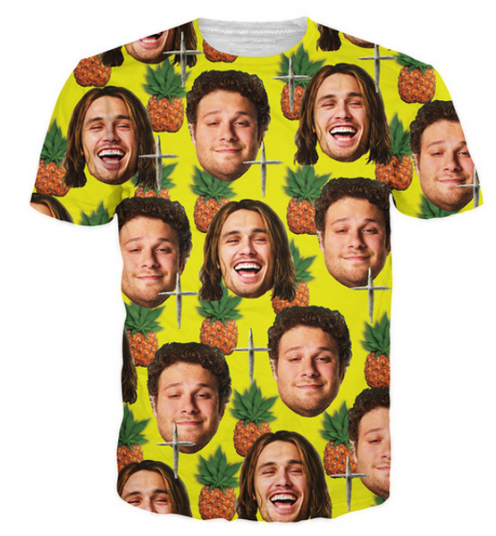 

мужская женщины мужчины 3d ананас экспресс футболка джеймс франко и сет роган футболки crossjoints рубашка сорочка мода tee camisas s-5xlkk5, White;black