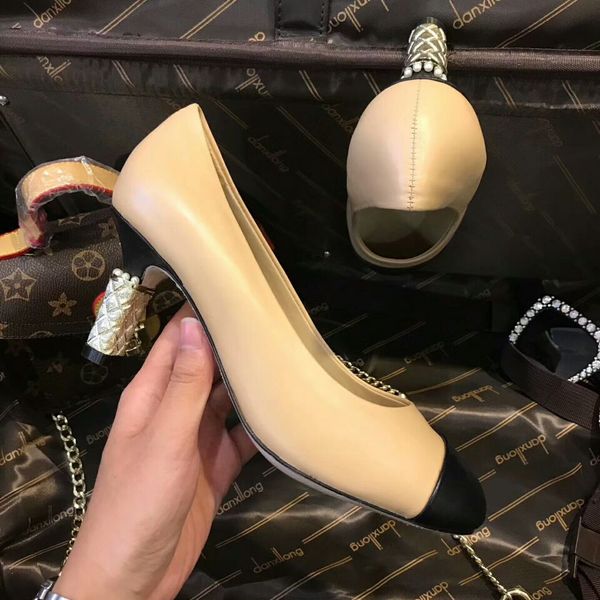 

Европейский классический стиль роскошные туфли на высоких каблуках платье обувь