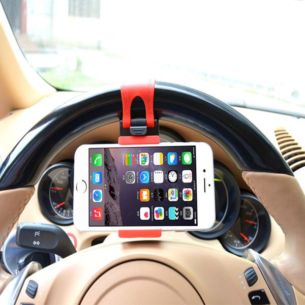 

Универсальный автомобильный держатель на руль для мобильного телефона Smart Clip для