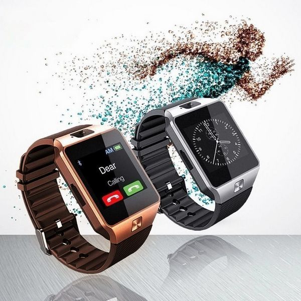

new smart watch dz09 with camera bluetooth wristwatch sim card smartwatch for apple samsung ios android phones support multi languages
