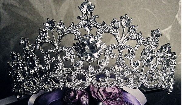 European Big Crown Princess Bride Headdress Hair Hoop Wedding Hair