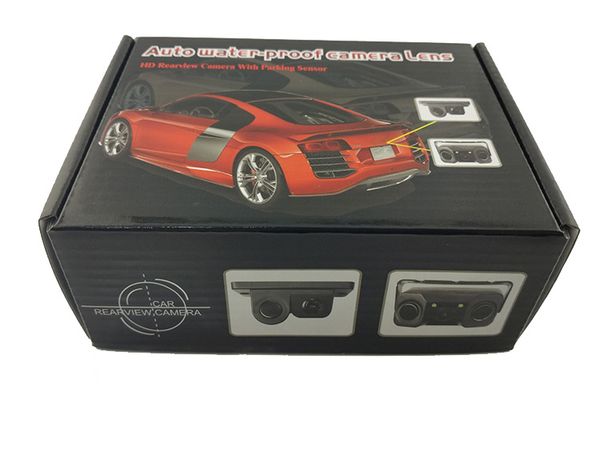 

car camera for dvr dash cam pz452 1/3cmos high-definition image chip 2-in-1 video parking sensor ip67 waterproof lens hd rearview dc12v ems