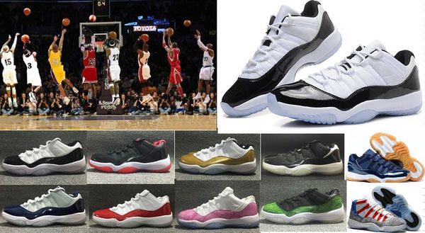 

Высокое качество 11s низкий разводят баскетбол обувь дешевые 11 низкий Concords тренеры Легкая атлетика обувь мужчины женщины кроссовки спортивная обувь 1275463