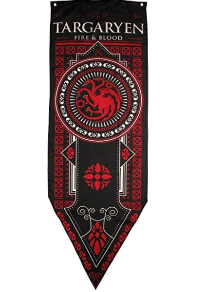 2019 Game Of Thrones Targaryen Fire And Blood Banner Outdoor Festival Party House Banner Flag Custom Usa Hockey Baseball College Basketball Flags From