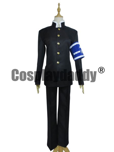 Medaka Box Cosplay Misogi Kumagawa Costume School Boy Uniform H008