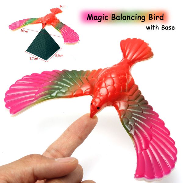 

Оптовая продажа-Бесплатная доставка баланс Орел птица игрушка магия поддержания баланса домашнего офиса весело обучения кляп игрушка для малыша подарок высокое качество