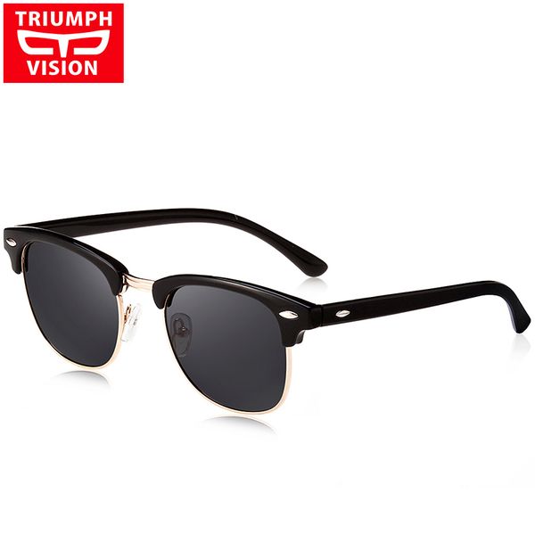 

wholesale-polarized vintage sunglasses men women 2016 fashion mirror sun glasses women men retro eyewear male brand oculos feminino shades, White;black