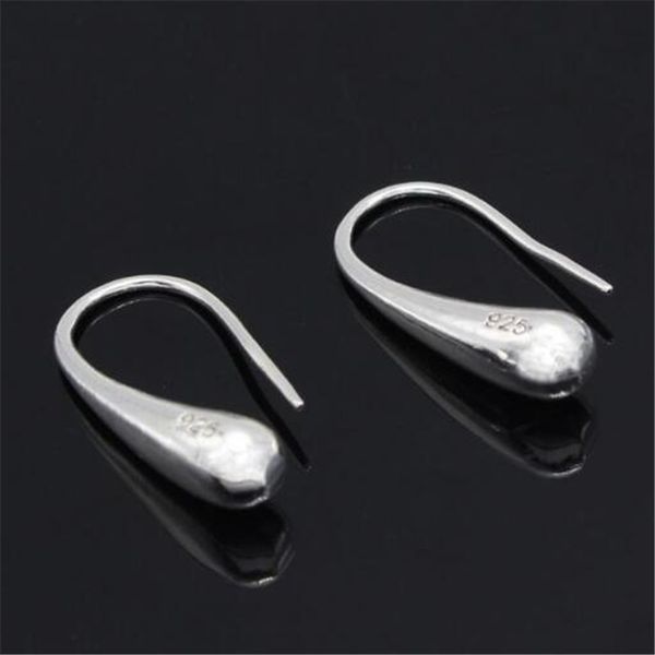 

ear hooks earrings 925 sterling silver plated dhl statement jewelry charm water drop earring studs trend jewelry for women christmas gift, Golden