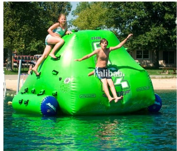 

inflatable water iceberg, inflatable water game inflatable floating water park