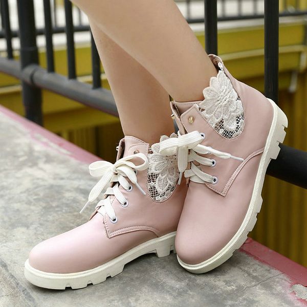 

wholesale-ankle boots women fashion short boot,winter flat heel shoes ladies shoes, Black