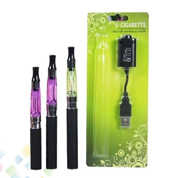 

Wholesale CE4 Blister Starter EGO Kit CE4 Atomizer Clearomizer Colorful 650mah 900mah 1100mah Ego-T Battery E-cigarettes Ego Kit