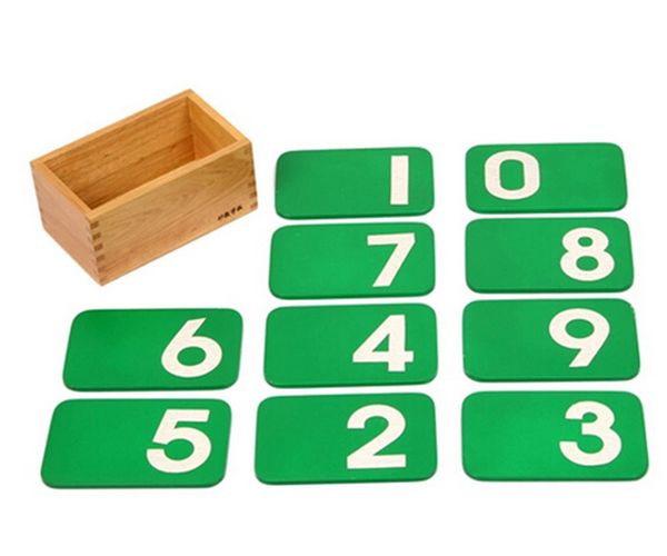 

new baby toy монтессори math наждачная номер с box раннее детство образование дошкольное обучение детей игрушки подарок ребенку