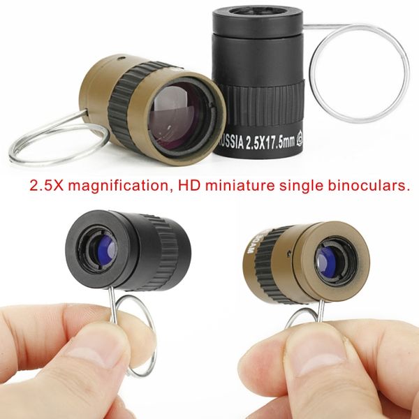 

2.5x magnification hd miniature single binoculars outdoor equipment travel climbing camping essential look farther away clearly
