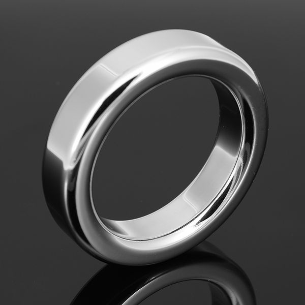 Brinquedos adultos do sexo para homens A024 (9mm) aço inoxidável anel de atraso do sexo, anel de metal masculino JJ, pequeno dispositivo de castidade masculino, cinto de castidade