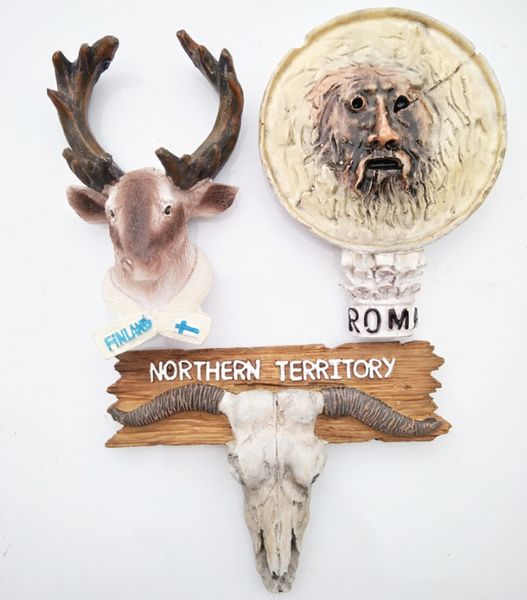 

2017 новые европейские достопримечательности, рим, финляндия, австралия, магнитные творческие магниты, подарочные функции, наклейки на холод