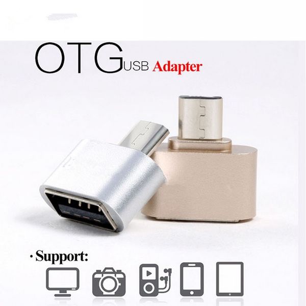 Convertitore OTG Hug 2.0 Adattatore OTG Micro USB a Hub USB per Mini Android Gadget Telefono Cavo Lettore di schede Flash Drive Wire