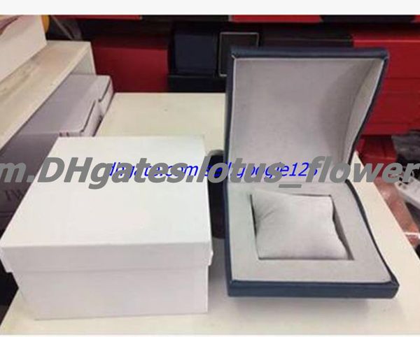 

new long original watch box wooden watch box watches accessories box, Black;blue