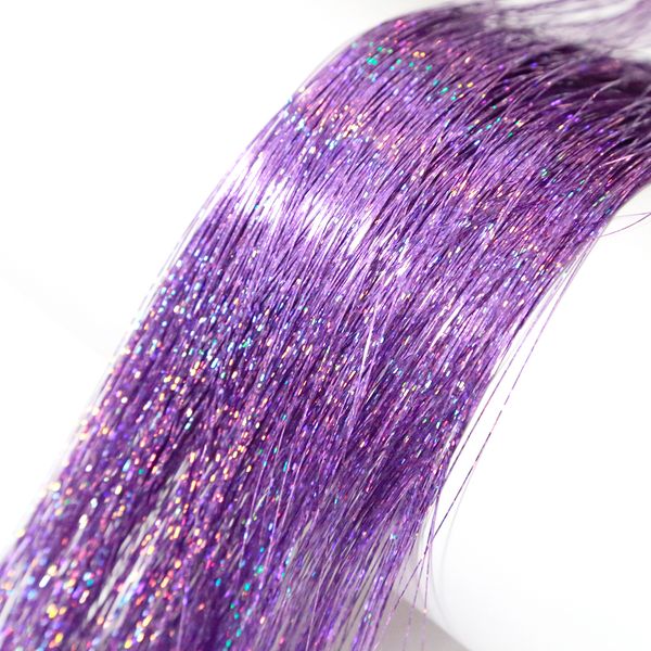 

neitsi 35inch lpurple 800strandspack straight tinsel hair extension sparkle glitter twinkle hair accessories for women party co8818831