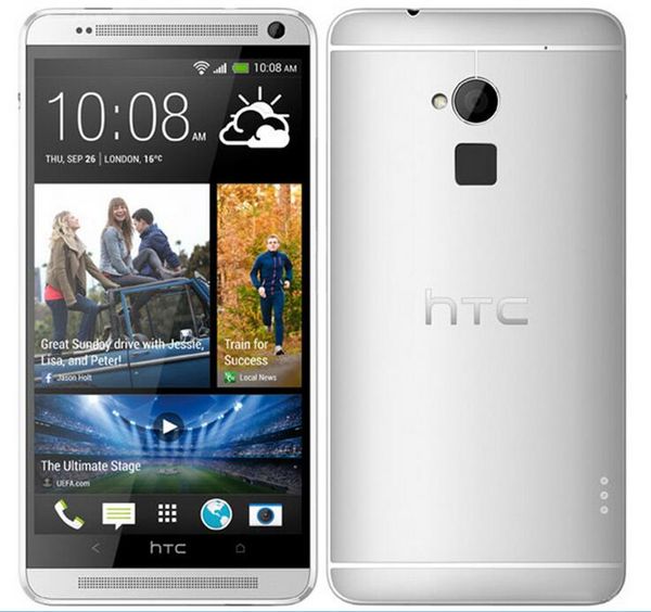 

восстановленное оригинальный htc one max разблокирована сотовый телефон quad core 16 гб / 32 гб 5,9 "отпечатков пальцев 4g lte