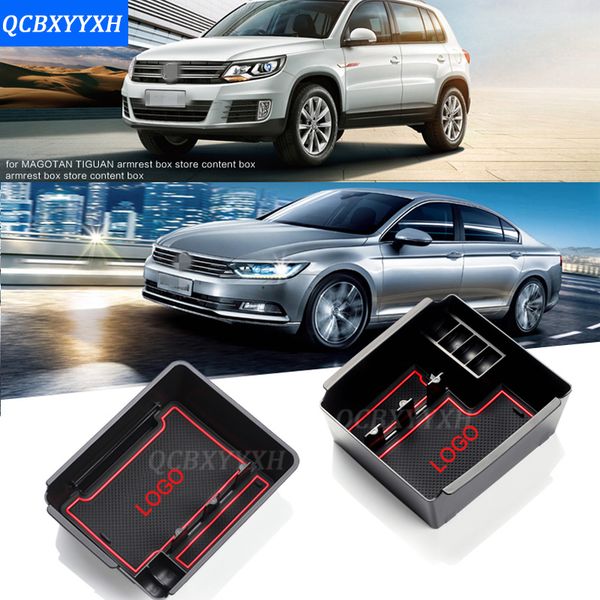 2019 For Vw Cc Magotan Tiguan 2010 2017 Lhd Car Center Console Armrest Storage Box Covers Interior Decoration Auto Accessories From Misshui 24 82