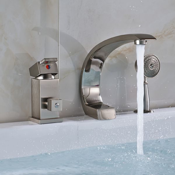 2019 Wholesale And Retail New Design Waterfall Bathroom Tub Faucet