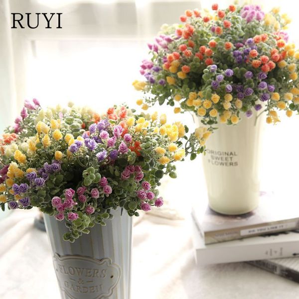 2019 Artificial Grass Milan Small Fresh Grass Simulation Flowers