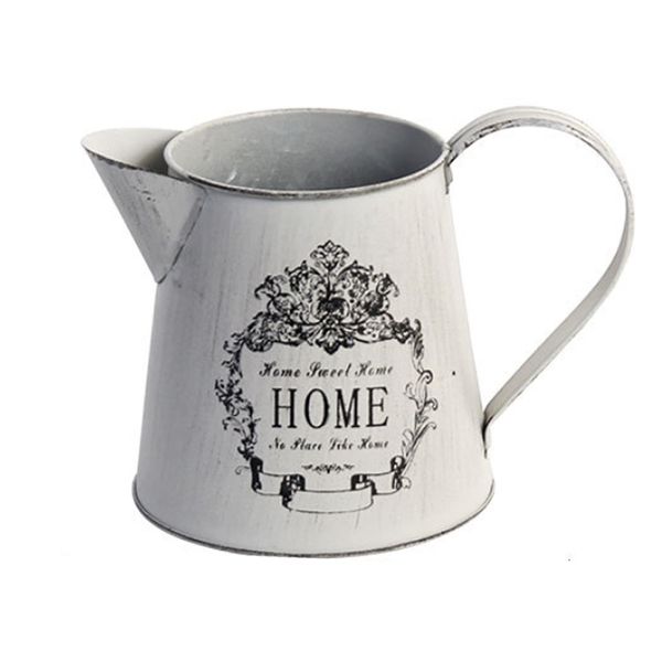 

Французский Стиль Country Rustic PrimitiveJug Ваза Лейка Цветок Плантатор для Бар Свадьба Укр