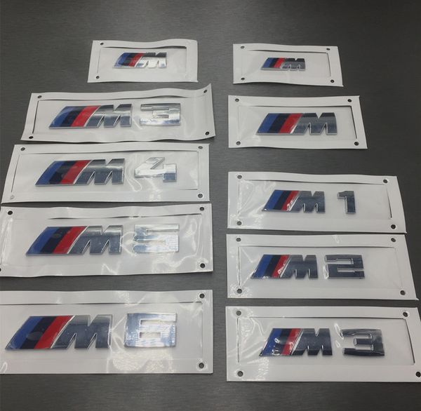 

Стайлинг M Power Side Fender знак M производительность задний багажник эмблема для BMW 3 5 7 с