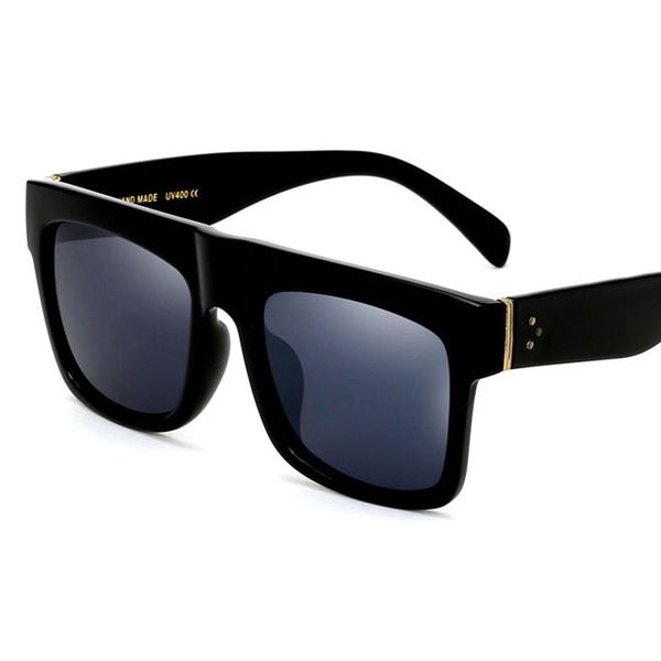 

el ciero sunglasses for men & women classic vintage designer square sun glasses fashion shades uv400, White;black