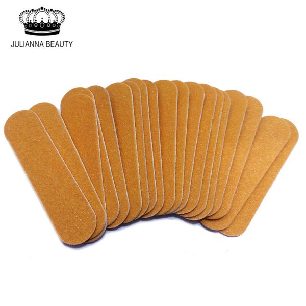 

wholesale- 100pcs colorful mini salon board nail files polishing buffing sandpaper manicure nail tools disposable cuticle remover buffer
