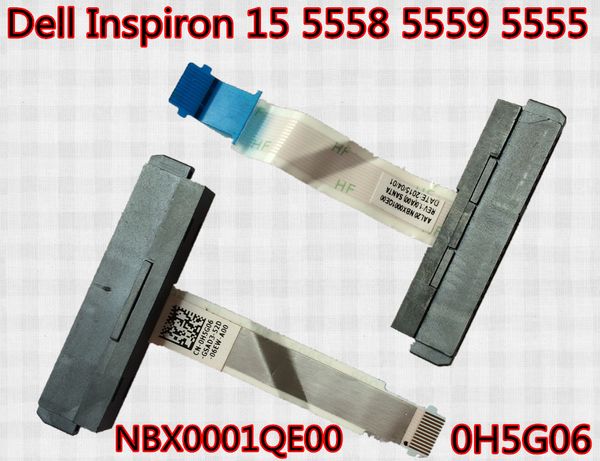 Neue Für Dell Inspiron 5558 5559 5000 3459 3558 3559 5555 SATA Festplatte HDD Connector Flex Kabel 0H5G06 H5G06 NBX0001QE00 Kostenloser Versand