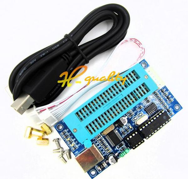 PIC Microcontrolador USB Programador Programação Automática K150 + ICSP Cabo