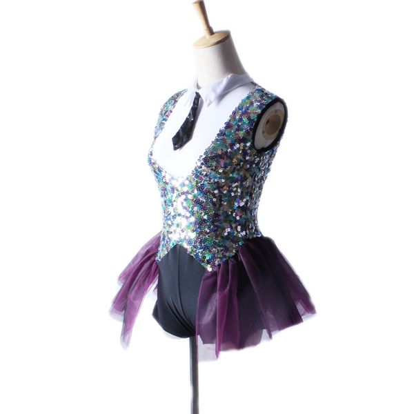 

purple baby skirt latin dance dress professional ballet tutu dance dress for girls women stage performance dancewear gymnastics leotard 35, Black;red