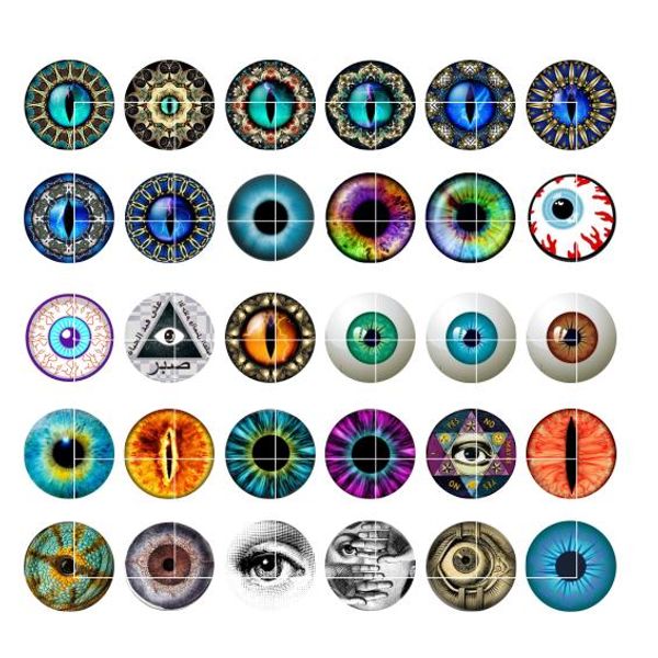 

eye snap button jewelry charm popper for bracelet 30pcs / lot gl046 jewelry making, Crystal
