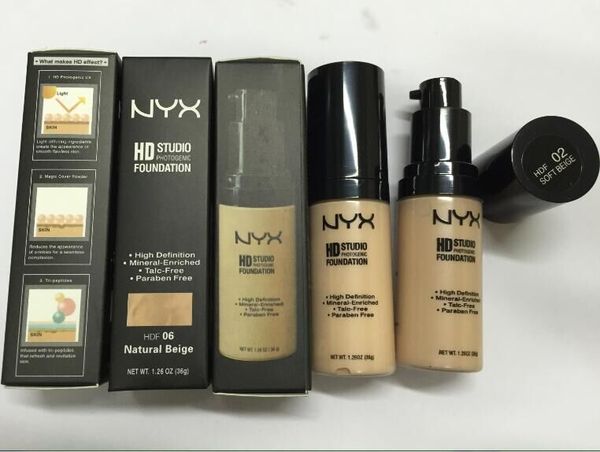 

2016 макияж Никс HD студия фотогеничные лицо Фонд 36 г 6 цвет горячая новый DHL бесплатн